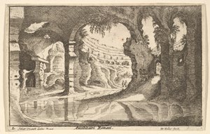 Amphithéâtre romain, vers 1650