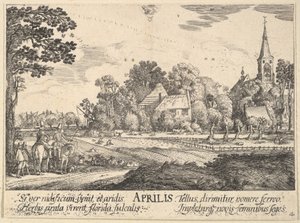 Avril - Wenceslaus Hollar