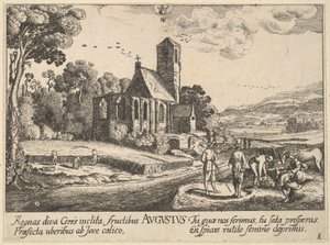 Août, 1628-29 - Wenceslaus Hollar