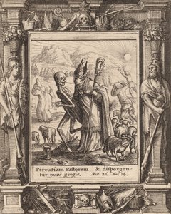 Évêque, 1651 - Wenceslaus Hollar
