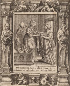 Mariée, 1651 - Wenceslaus Hollar