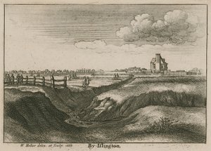 Par Islington, la Nouvelle Tête de Rivière - Wenceslaus Hollar