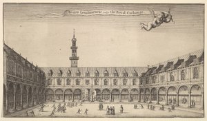 Byrsa Londinensis vulgo la Bourse Royale, Londres, ca. 1647