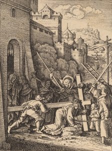 Portement de croix - Wenceslaus Hollar