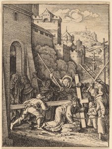 Portement de croix - Wenceslaus Hollar