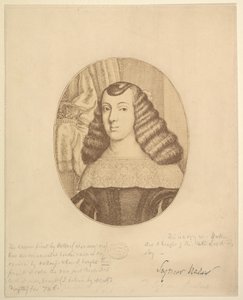 Catherine, princesse du Portugal, 1661 - Wenceslaus Hollar