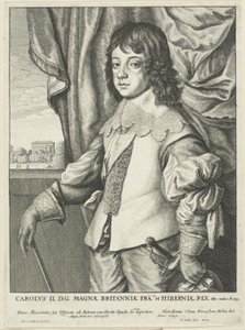 Charles II - Wenceslaus Hollar