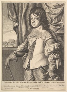 Charles II - Wenceslaus Hollar