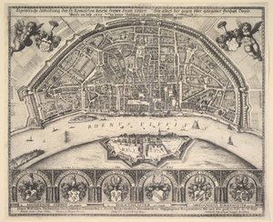 Cologne et Deutz, 1635 - Wenceslaus Hollar