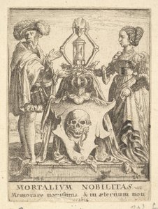 Armoiries de la mort, de la Danse Macabre, 1651 - Wenceslaus Hollar