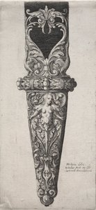 Conception pour un fourreau de dague - Wenceslaus Hollar