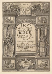Diodati. Annotations pieuses, 1648 - Wenceslaus Hollar