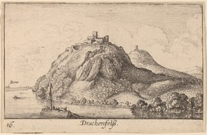 Drachenfels - Wenceslaus Hollar