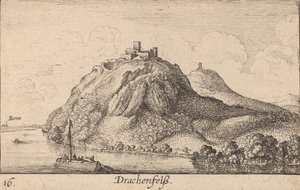 Drachenfels, 1635 - Wenceslaus Hollar