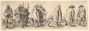 Huit mendiants, 1630