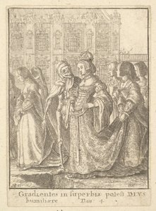 Impératrice, de la Danse Macabre, 1651 - Wenceslaus Hollar