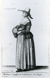 Femme de la campagne anglaise - Wenceslaus Hollar