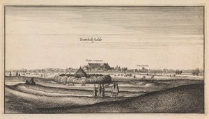 Vues anglaises : Tootehill Fields - Wenceslaus Hollar