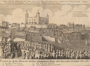 Exécution de Thomas Wentworth, 1641