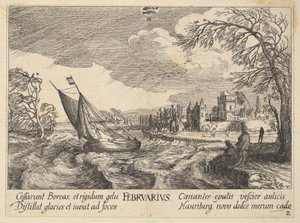 Février, 1628-29 - Wenceslaus Hollar