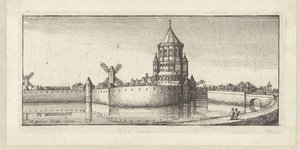 Vue de la Petite Porte de Bois à Haarlem