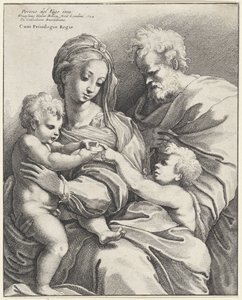 Sainte Famille avec Jean-Baptiste