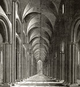 Intérieur de la nef de St. Paul
