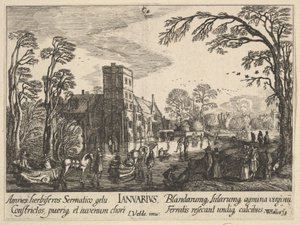 Janvier - Wenceslaus Hollar