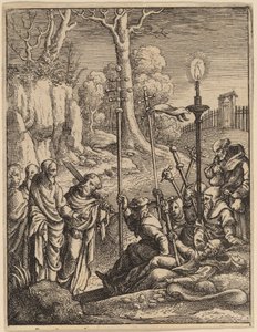 Jésus confrontant ses détracteurs - Wenceslaus Hollar