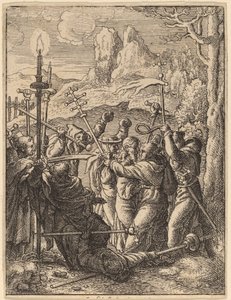 Jésus capturé - Wenceslaus Hollar