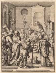 Jésus devant Anne - Wenceslaus Hollar