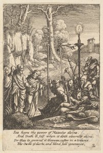 Jésus confrontant ses détracteurs - Wenceslaus Hollar
