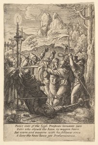 Jésus pris, 1625-77 - Wenceslaus Hollar