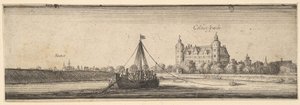 Château de Kelsterbach près de Höchst am Main, 1642-44 - Wenceslaus Hollar