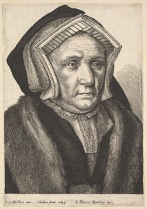 Lady Mary Butts, 1649 - Wenceslaus Hollar