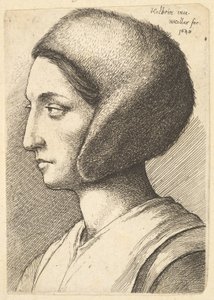 Margaret Giggs, 1648 - Wenceslaus Hollar