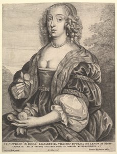 Mary Villiers, Duchesse de Lennox et Richmond - Wenceslaus Hollar
