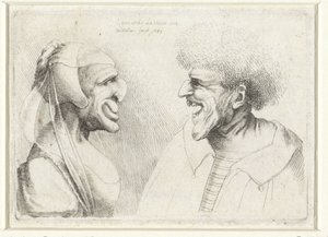 Caricatures déformées d