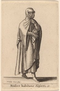 Femme habitant à Alger