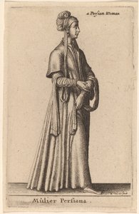 Femme persane - Wenceslaus Hollar
