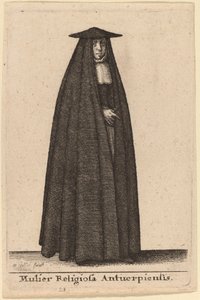 Femme religieuse anversoise