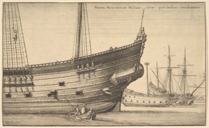 Naues Mercatoriæ Hollan dicæ per Indias Occidentales, 1625-77 - Wenceslaus Hollar