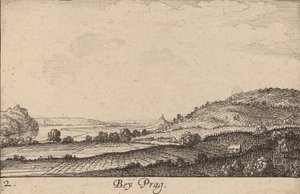Près de Prague, 1635 - Wenceslaus Hollar
