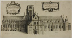 Ancienne cathédrale Saint-Paul vue du nord