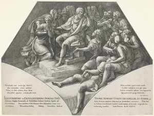 Jugement de Zaleucus - Wenceslaus Hollar