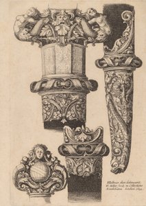 Ornementation pour une dague et un fourreau - Wenceslaus Hollar