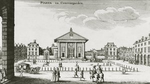 Piazza à Covent Garden, 1640 - Wenceslaus Hollar