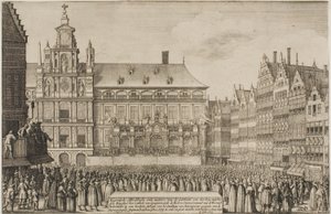 Proclamation du traité de Münster