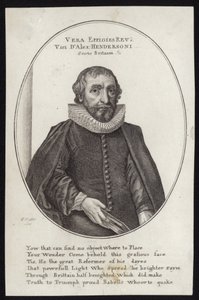 Révérend Alexander Henderson - Wenceslaus Hollar