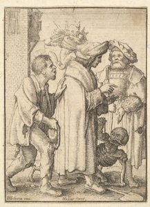 Homme riche, de la Danse Macabre, 1651